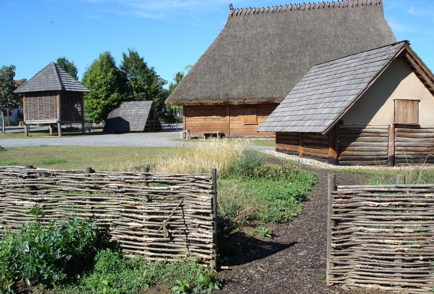 Nachbau eines Keltenhauses
