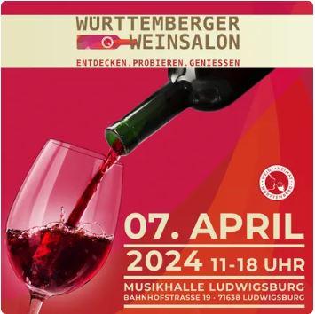 Werbeplakat des Württemberger Weinsalons