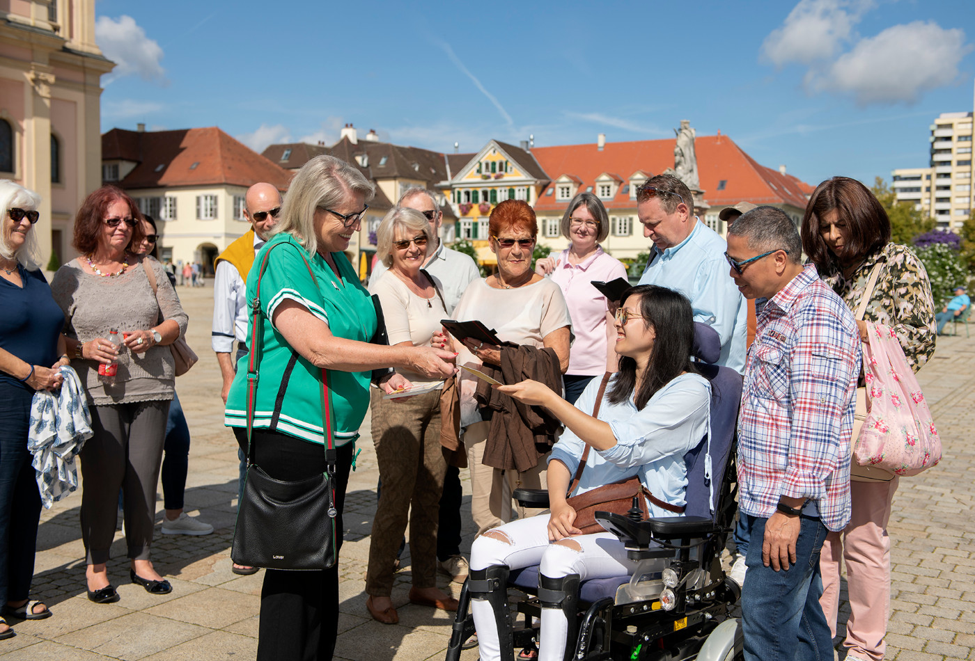 Stadtführung auf dem Marktplatz