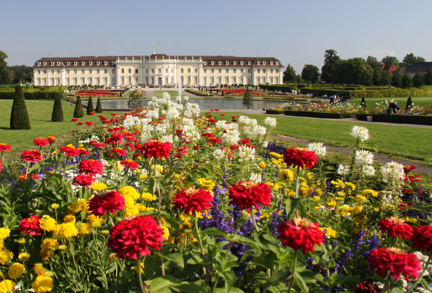 Blühendes Barock Tourismus Ludwigsburg Ludwigsburg