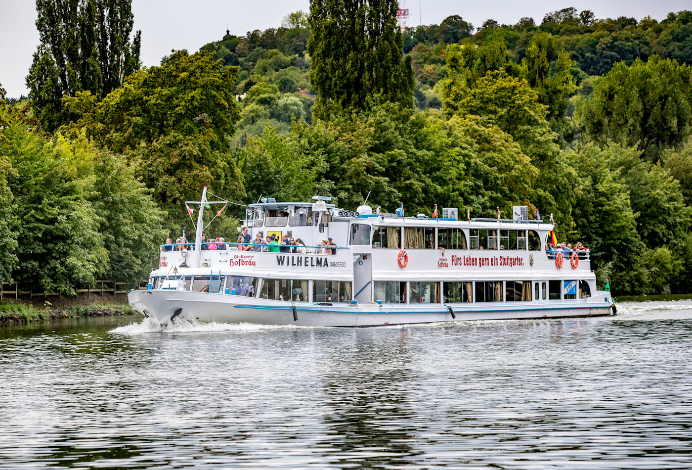 Blick auf das kulinarische Flaggschiff Wilhelma.