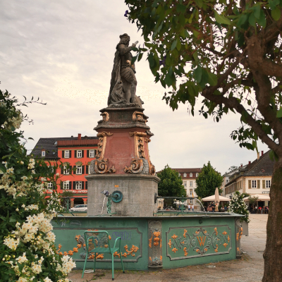 Blick auf den Marktplatz