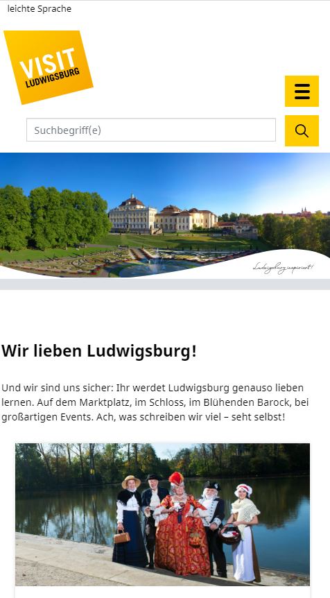 mobile Ansicht von visit.ludwigsburg.de