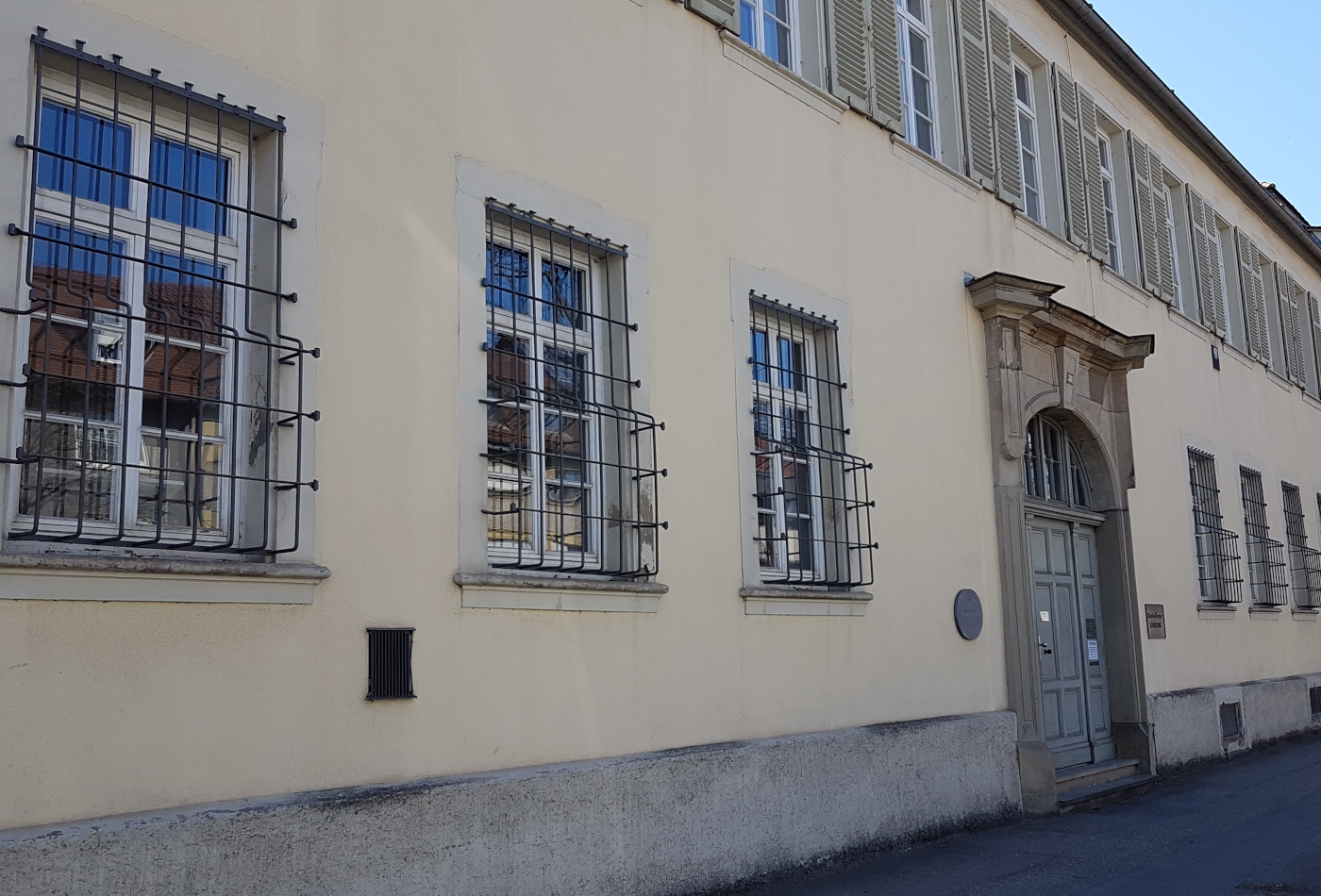 Außenansicht des Festungsbau des Strafvollzugsmuseum Ludwigsburg.