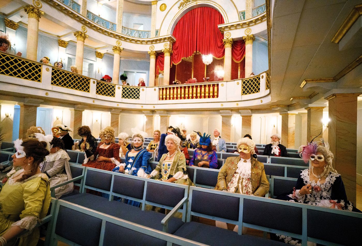 Maskenball im Residenzschloss